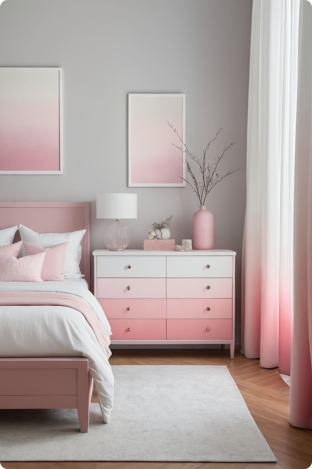 Pink Gradient Furniture