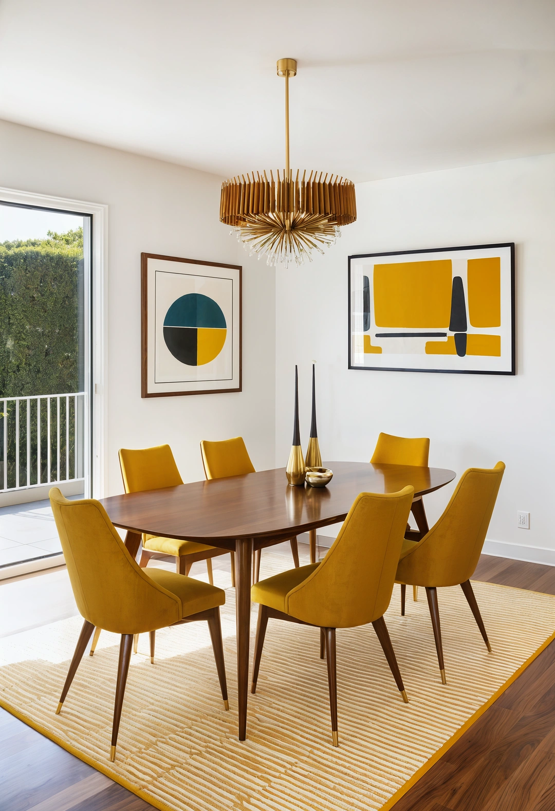 10. Mid-Century Modern Vibes