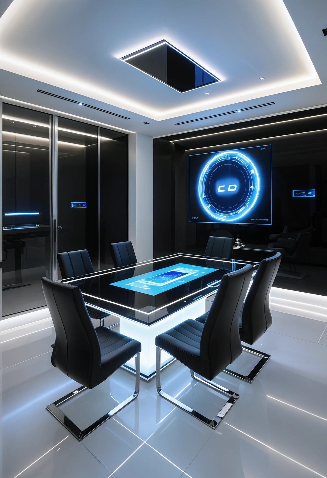  High-Tech Smart Dining Room