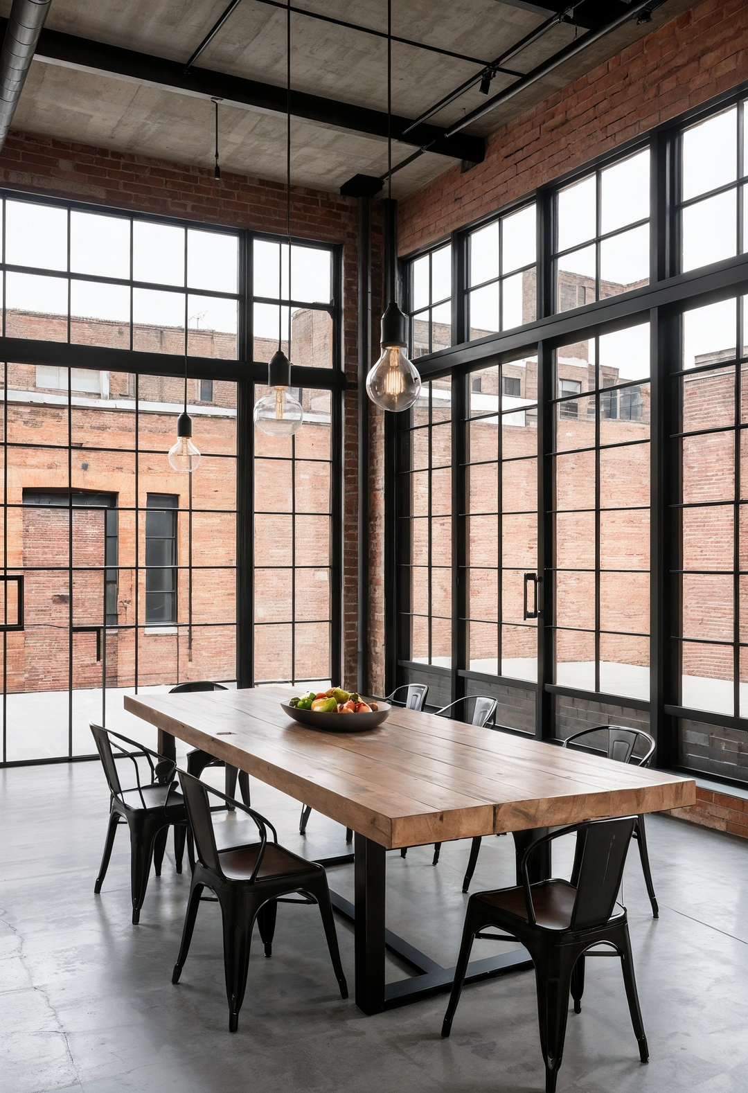 9. Industrial Loft Aesthetic