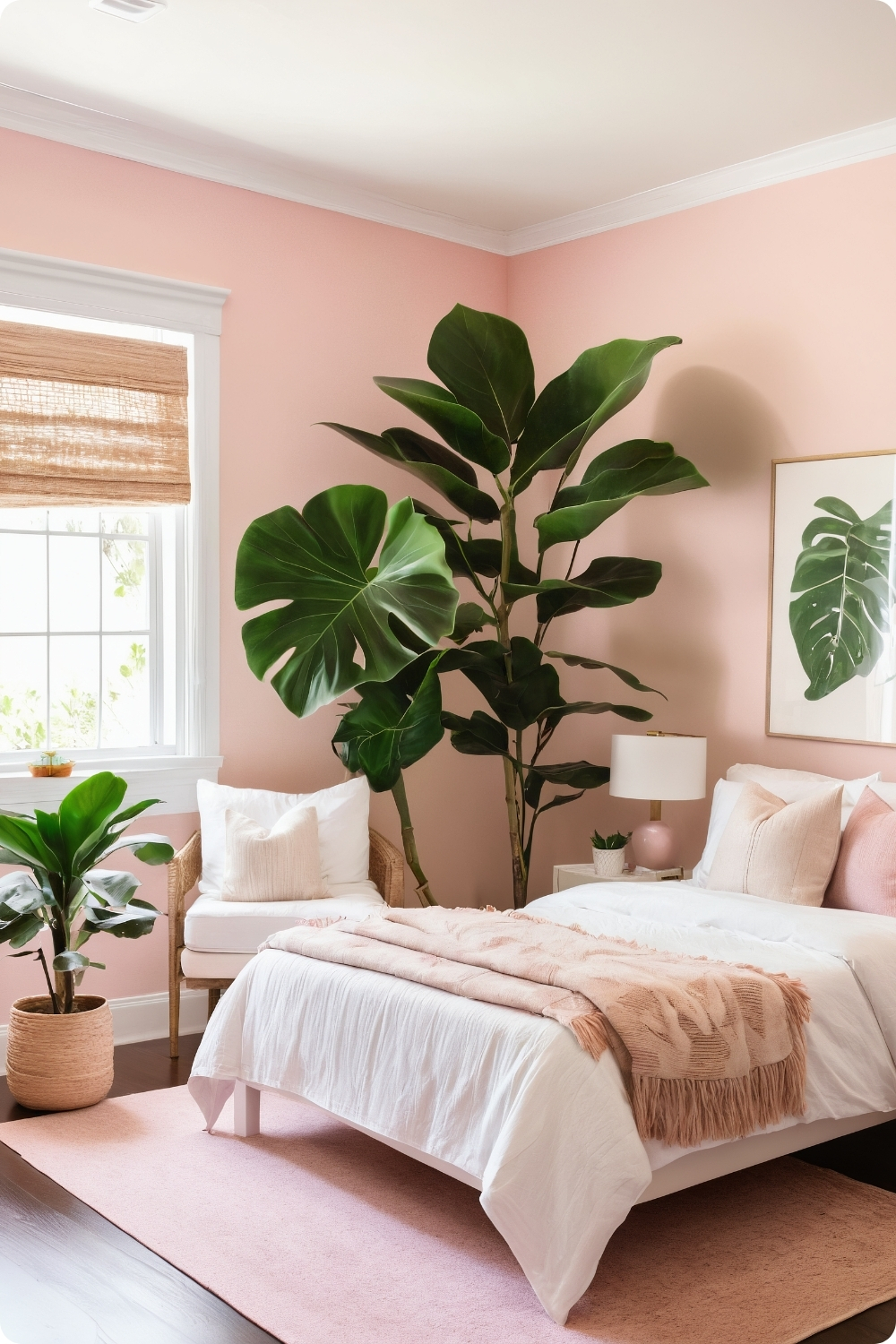 Millennial Pink and Plants