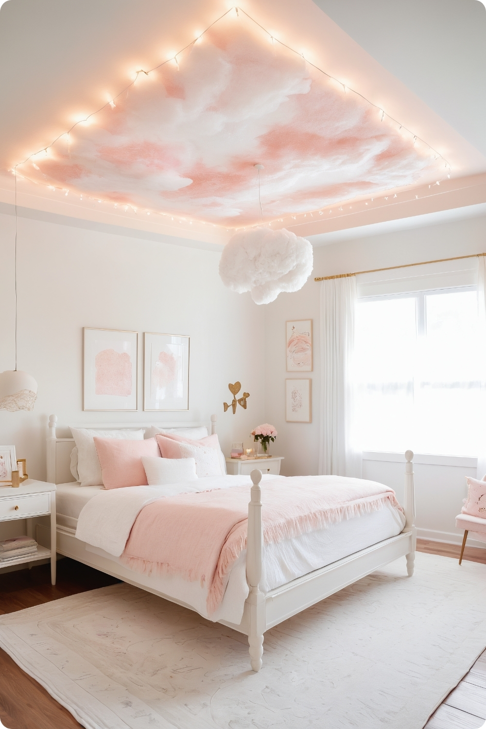 Pink Cloud Ceiling