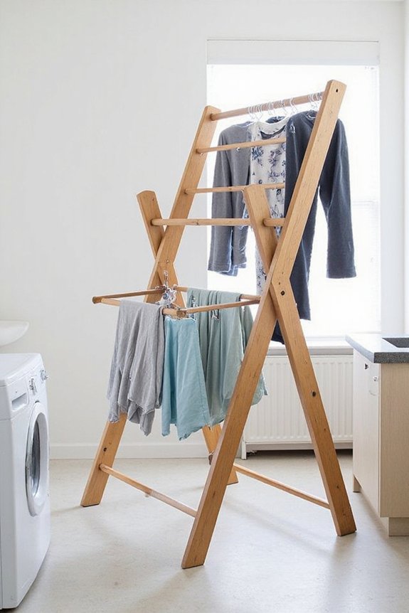 adjustable space saving flexible drying solution